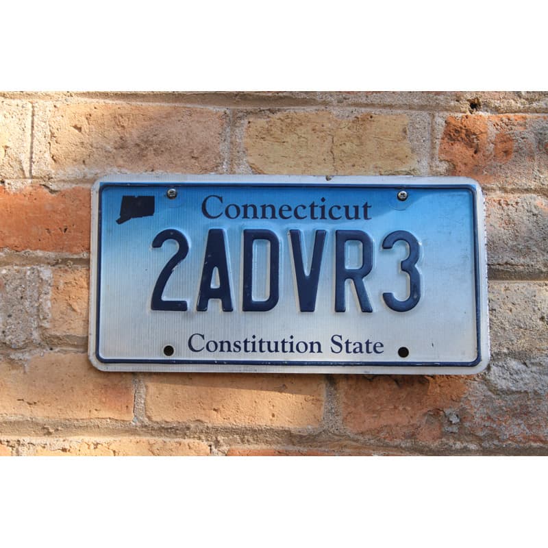 Matrículas Americanas Connecticut