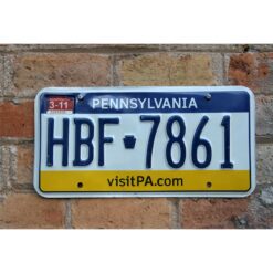 Matrículas Americanas Pennsylvania