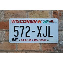 Matrículas Americanas Wisconsin