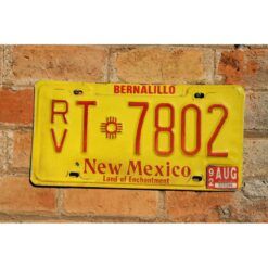Matrículas Americanas New Mexico Special