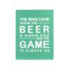 PLACA PARED BEER GAME