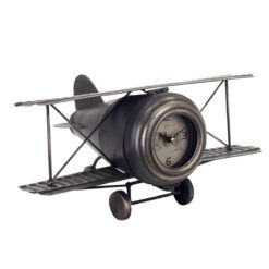 Reloj sobremesa avion