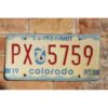 Matrículas Americanas Colorado Centennial AÑi 1974-75