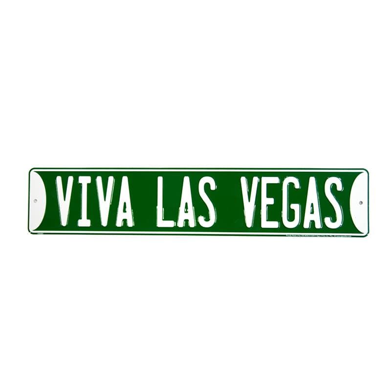 Placa Decorativa Viva Las Vegas
