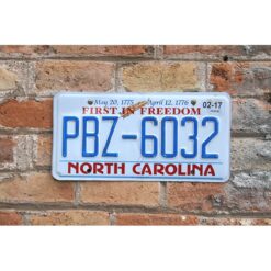 Matrículas Americanas North Carolina First in Freedom