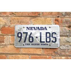 Matrículas Americanas Nevada The Silver State