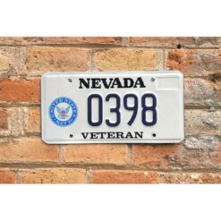 Matrículas Americanas Nevada Veteran