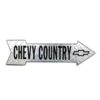 Placa Decorativa Flecha Chevy Country