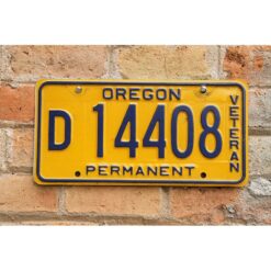 Matrículas Americanas Oregon Veteran