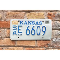 Matrículas Americanas Kansas Año 1988 - 1992