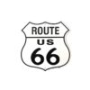 Emblema Placa de Metal de Pared Route 66