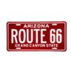 Placa de Matricula Decorativa Route 66 Arizona