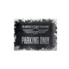 Placa decorativa Harley Davidson Parking Only 30x40 cm