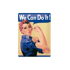 Placa decorativa We Can Do It 30x40 cm