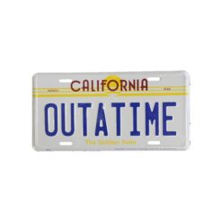 Placa de Matricula Decorativa Outatime