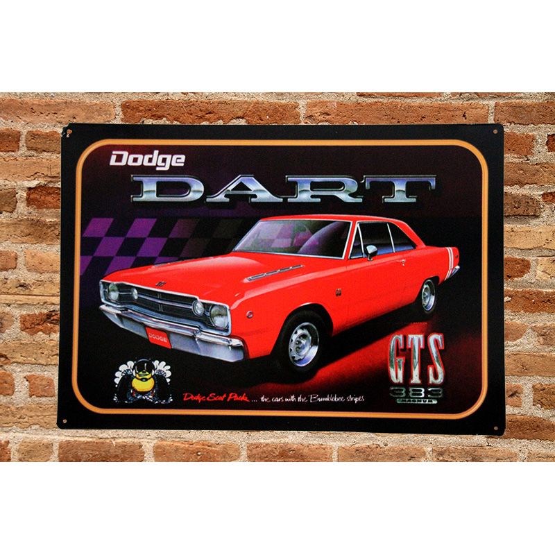Placa Decorativa Dodge Dart - Imagen 2