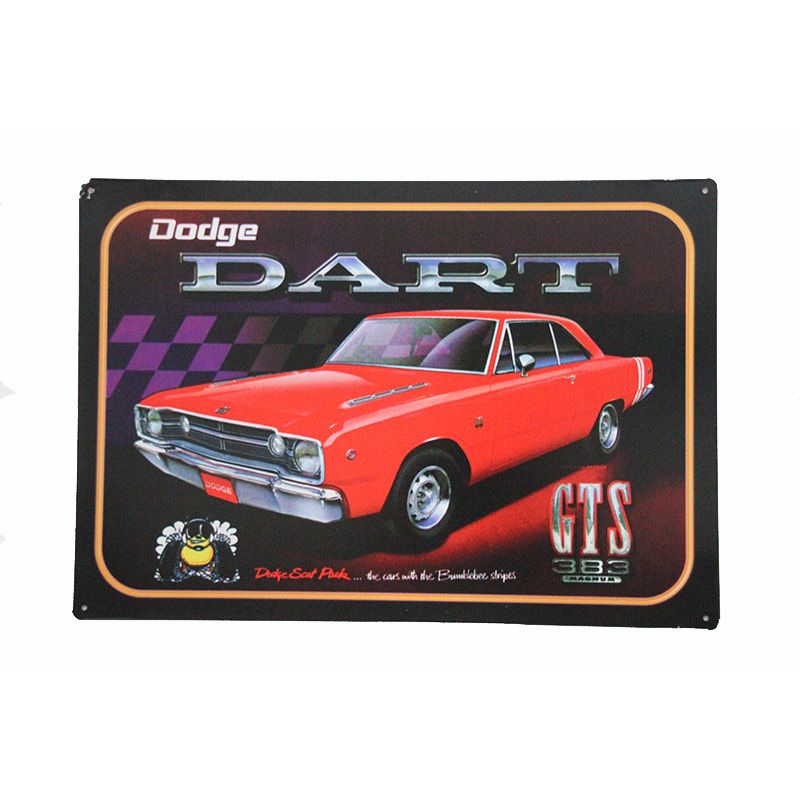 Placa Decorativa Dodge Dart