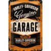 Placa decorativa Harley Davidson Parking Garage 20x30 cm