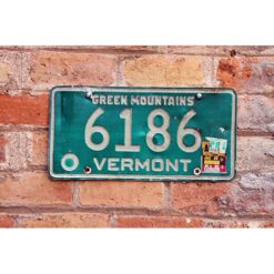 Matrículas Americanas Vermont Green Mountains