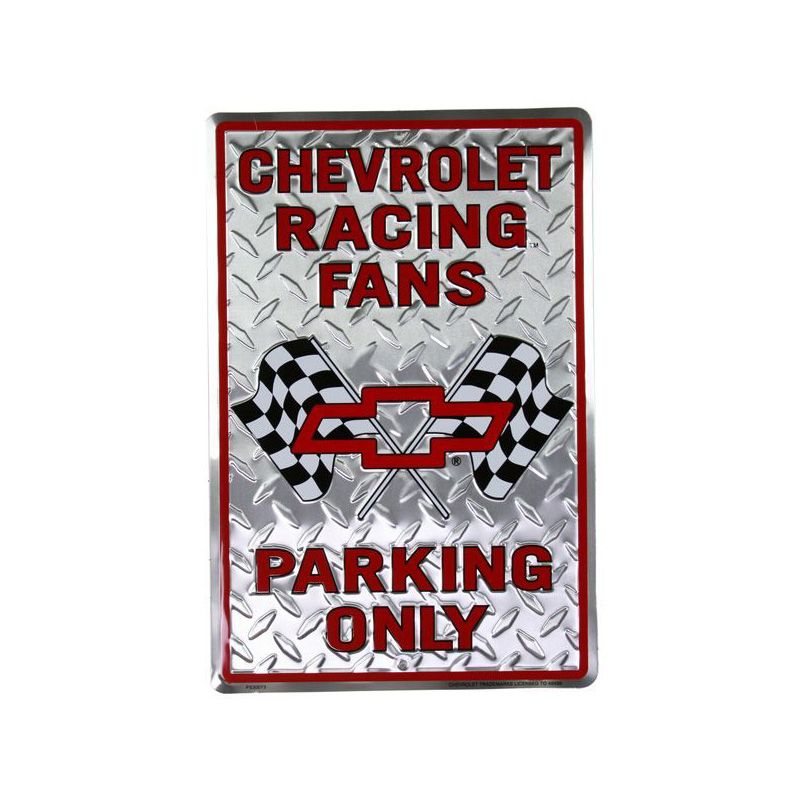 Placa Decorativa Chevrolet RacingParking Only