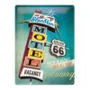 Placa decorativa Route 66 Motel 30x40 cm