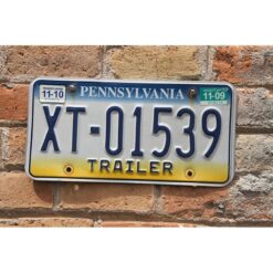 Matrículas Americanas Pennsylvania Trailer
