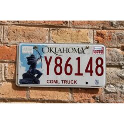 Matrículas Americanas Oklahoma Native America Truck