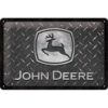 Placa decorativa John Deere Black 20x30 cm