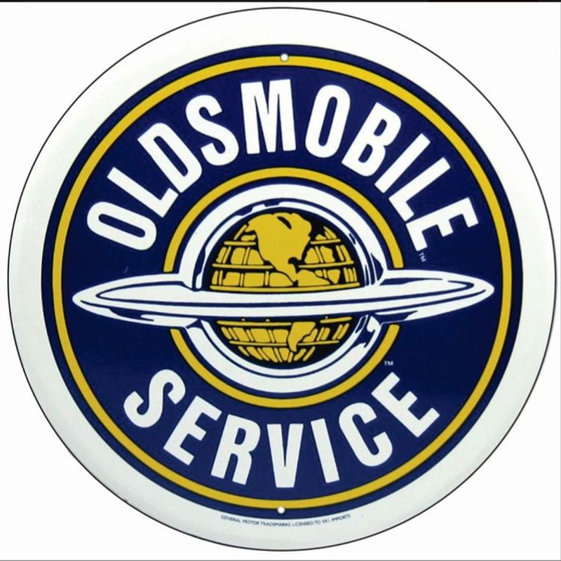Placa Decorativa OldsMobile Service