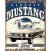 Placa Decorativa Mustang Classic