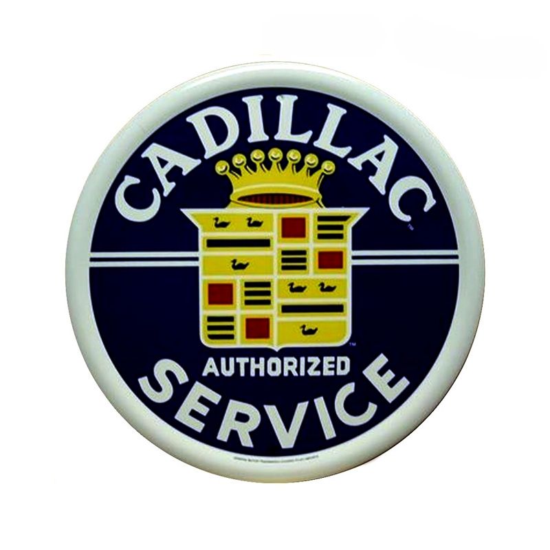 Placa Decorativa Cadillac Service