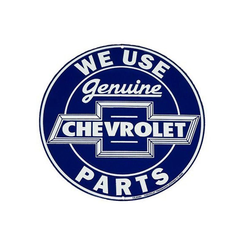 Placa Decorativa Chevrolet Genuine