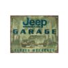 Placa Decorativa Jeep Wrangler Garage