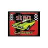 Placa Decorativa Dodge Charger Six Pack