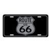 Placa de Matricula Decorativa Route 66