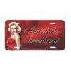 Placa de Matricula Decorativa Marilyn America's Sweetheart