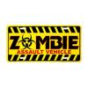 Placa de Matricula Decorativa Zombie