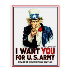Placa Decorativa I Want You