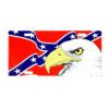 Placa de Matricula Decorativa Bandera Confederada Aguila